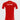 Camiseta de Pádel Roja Personalizable Espalda